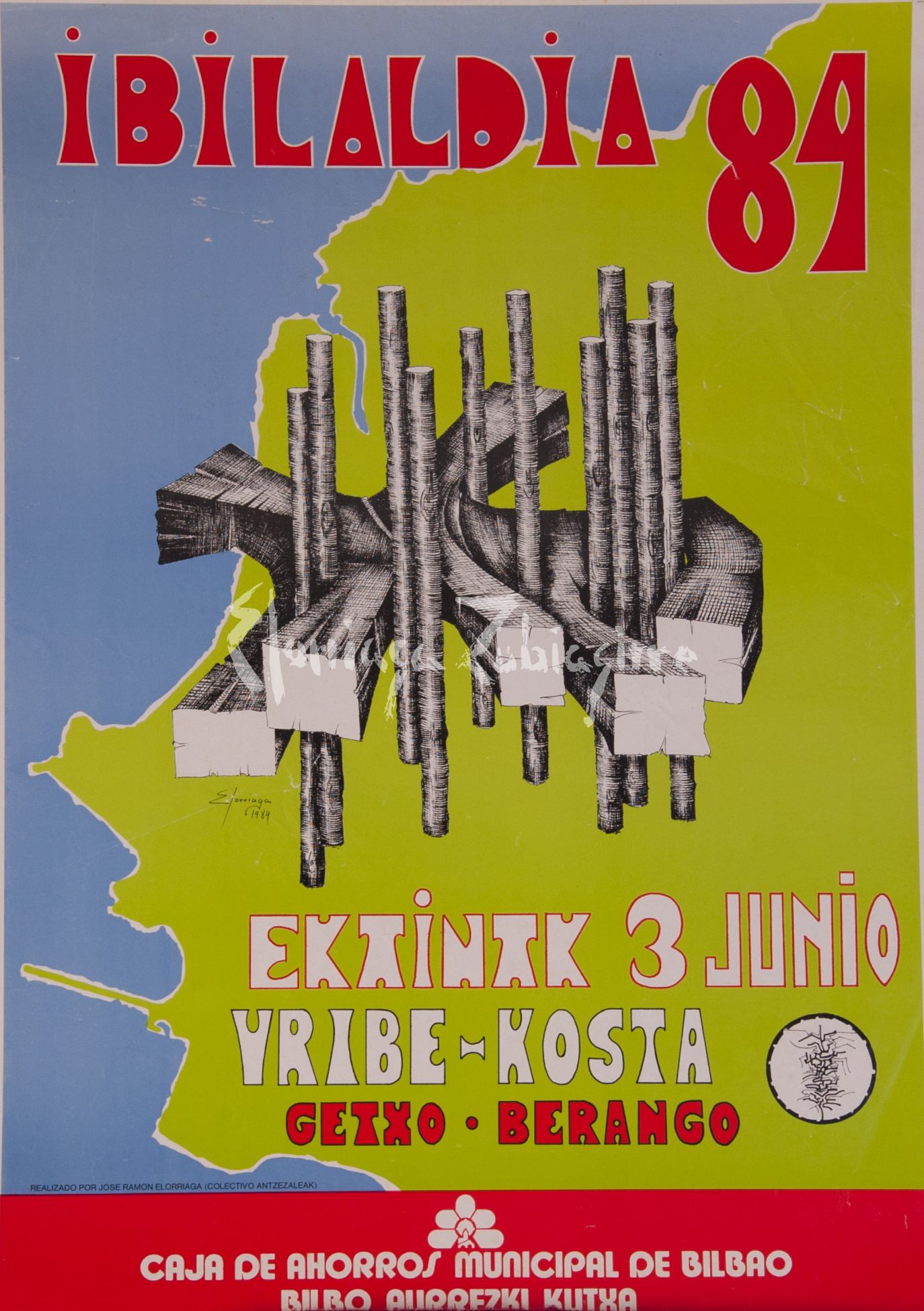 Jose Ramon Elorriaga Zubiagirre Ibilaldia 1984 Getxo Berango Uribe Kosta