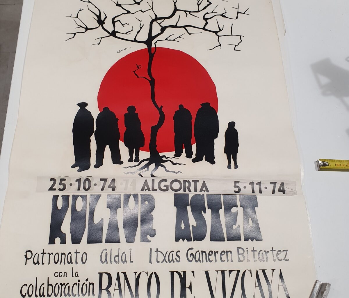 Algorta Kultur Astea 1974 Jose Ramon Elorriaga Zubiagirre